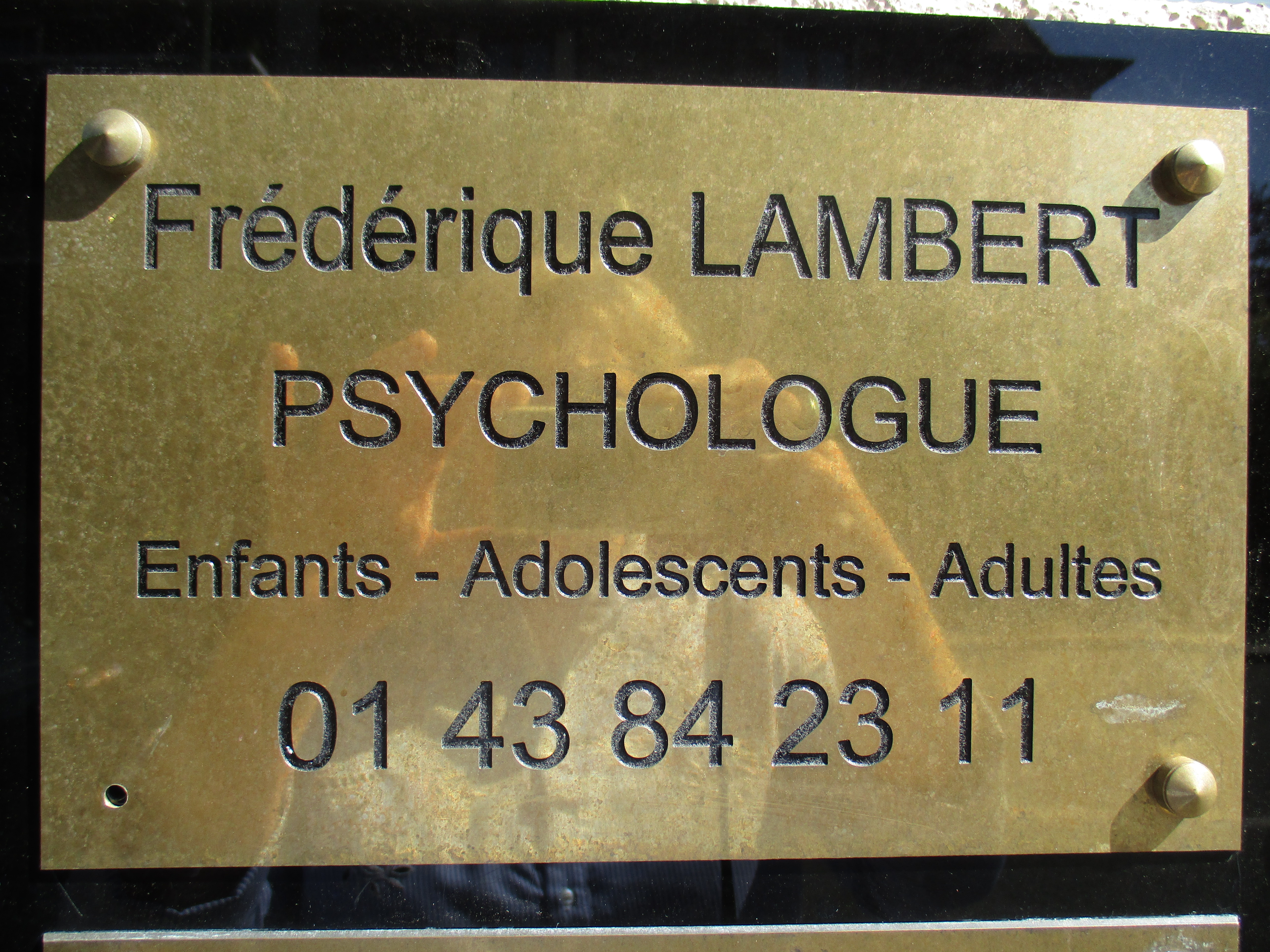 Fr�d�rique Lambert, psychologue � Bondy